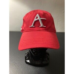 ACCRA GOLF BRAND HAT SIZE MEDIUM RED/WHITE GOLF SHAFTS